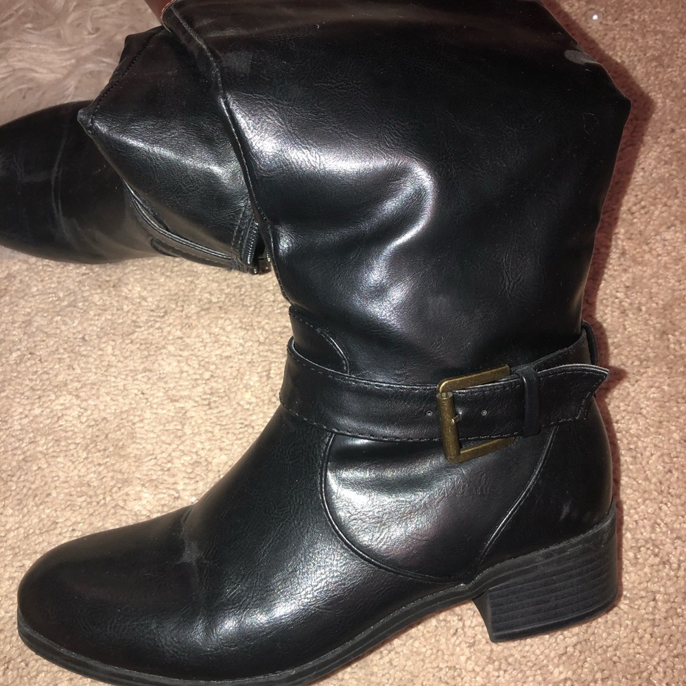 Colorblock boots - Picture 3 of 3